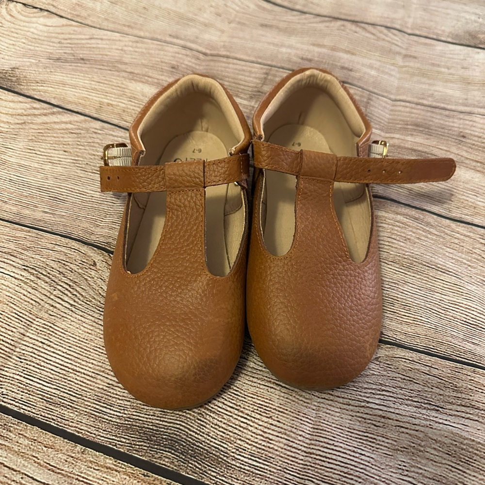 Girls monkey feet flats